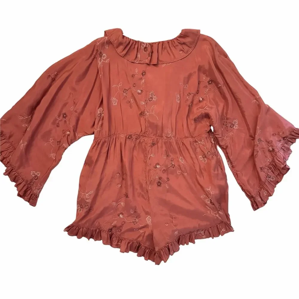 Free People Dance All Night Romper Size M